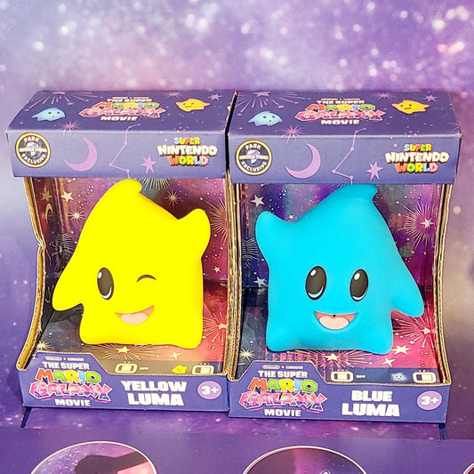 *Set Of 2* Universal Epic Universe Nintendo World Mario Galaxy Luma Shoulder Pal