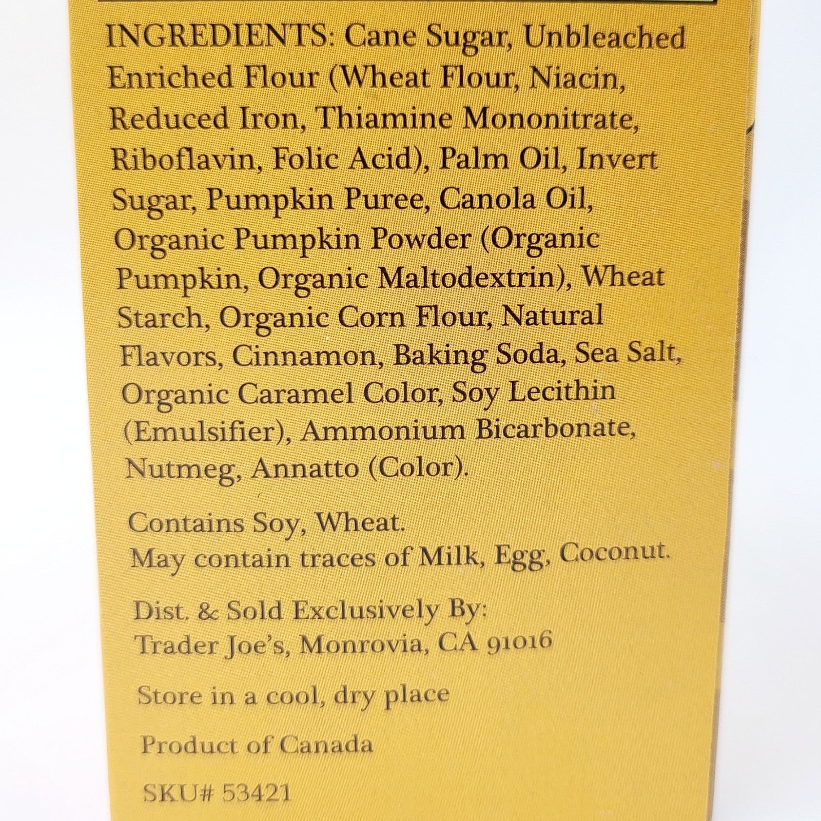 *2 Boxes* Trader Joe's Pumpkin Joe-Joe Cookies 10.5 Oz each Pack Joes LIMITED ED