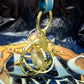 EPIC Universe Universal Harry Potter Ministry Of Magic Time Turner Keychain NEW