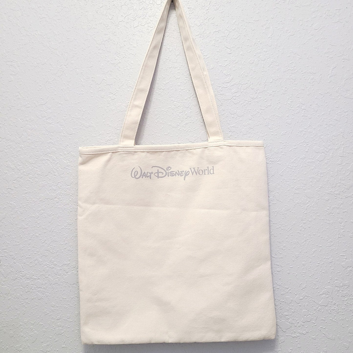 2026 Walt Disney World Parks WDW Pink Cinderella Castle Canvas Tote Inner Zipper