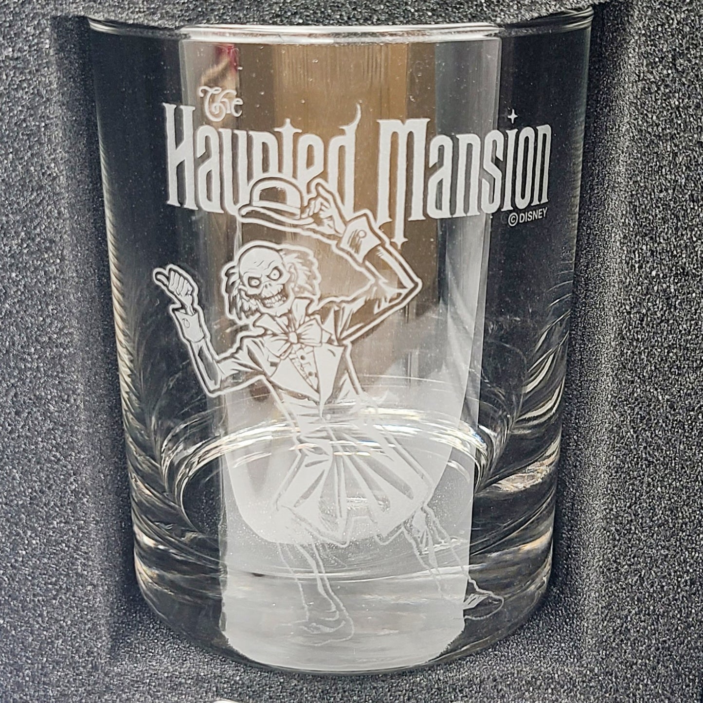 Disney Parks Arribas Haunted Mansion Hitchhiking Ghosts Limited Edition Glasses