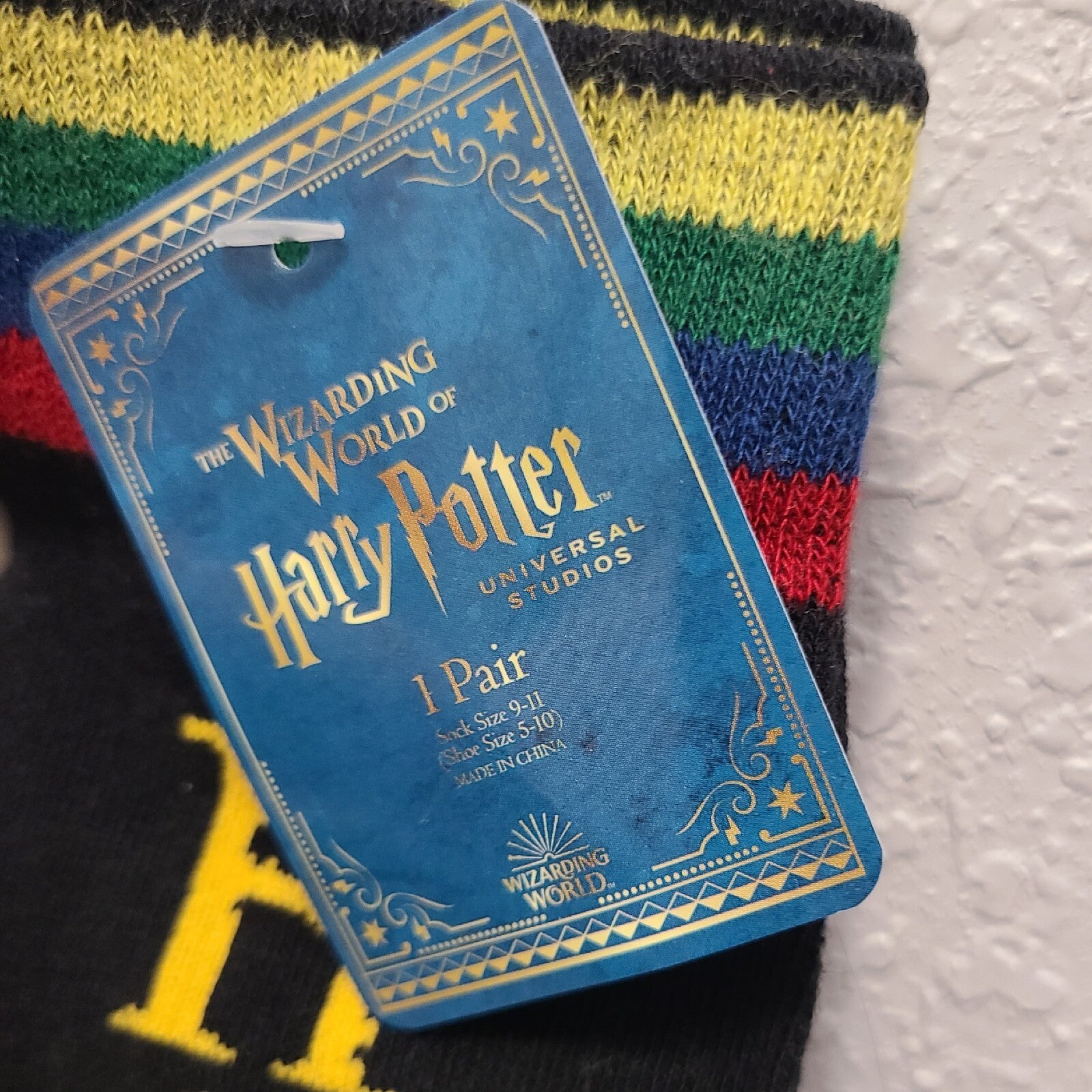 *Hogwarts Socks* Universal Studios Wizarding World Of Harry Potter New With Tag