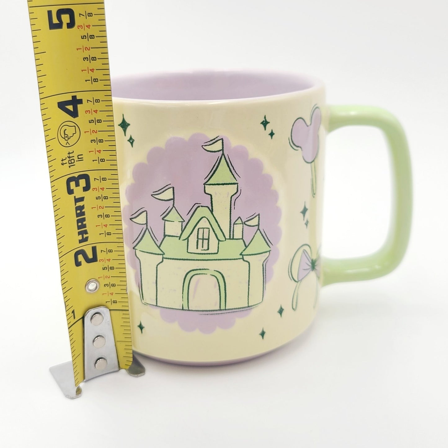 Disney Parks 2026 Starbucks Summertime Castle Lavender Matcha Ceramic Coffee Mug