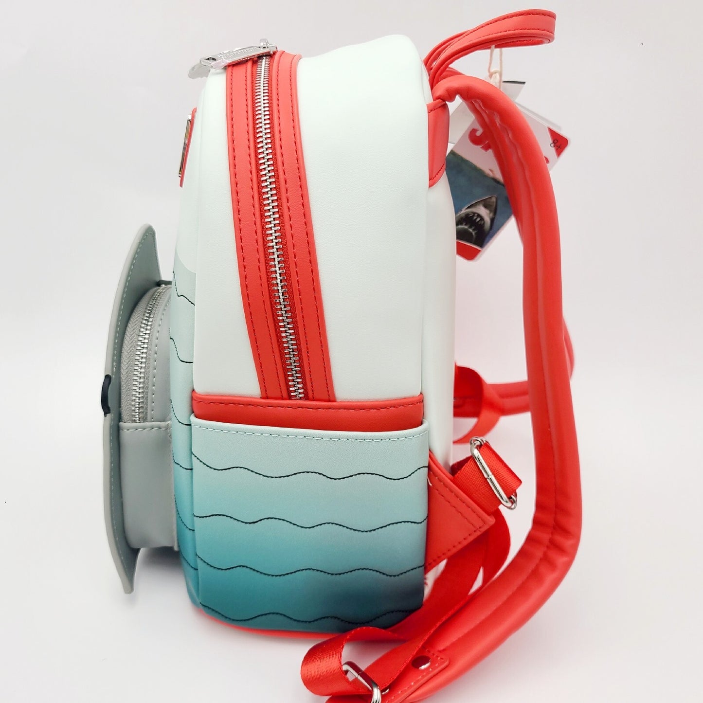 2024 Universal Studios Florida Jaws Shark Loungefly Mini Backpack New Orlando