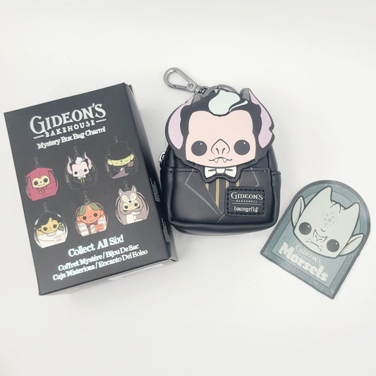 Gideons Bakehouse Loungefly Mini Backpack Signore Pipistrello Bag Clip Keychain