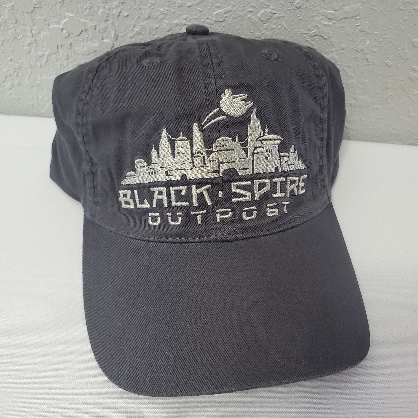 NEW Disney Parks Star Wars Galaxy’s Edge Black Spire Outpost Logo Ball Hat