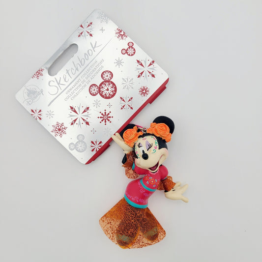 2022 Disney Parks Epcot Mexico Pavilion Minnie Mouse Mariachi Dancer Ornament
