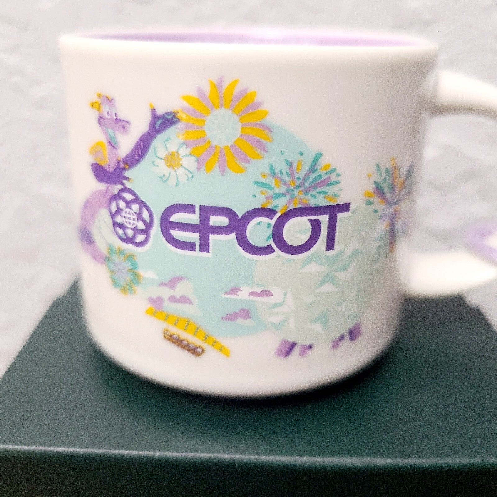 *EPCOT Mug & Ornament Set* 2024 Disney Park Starbucks Discovery Figment Coffee