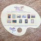2020 Disney Parks EPCOT Festival Of The Arts Scavenger Hunt Map Stickers Figment