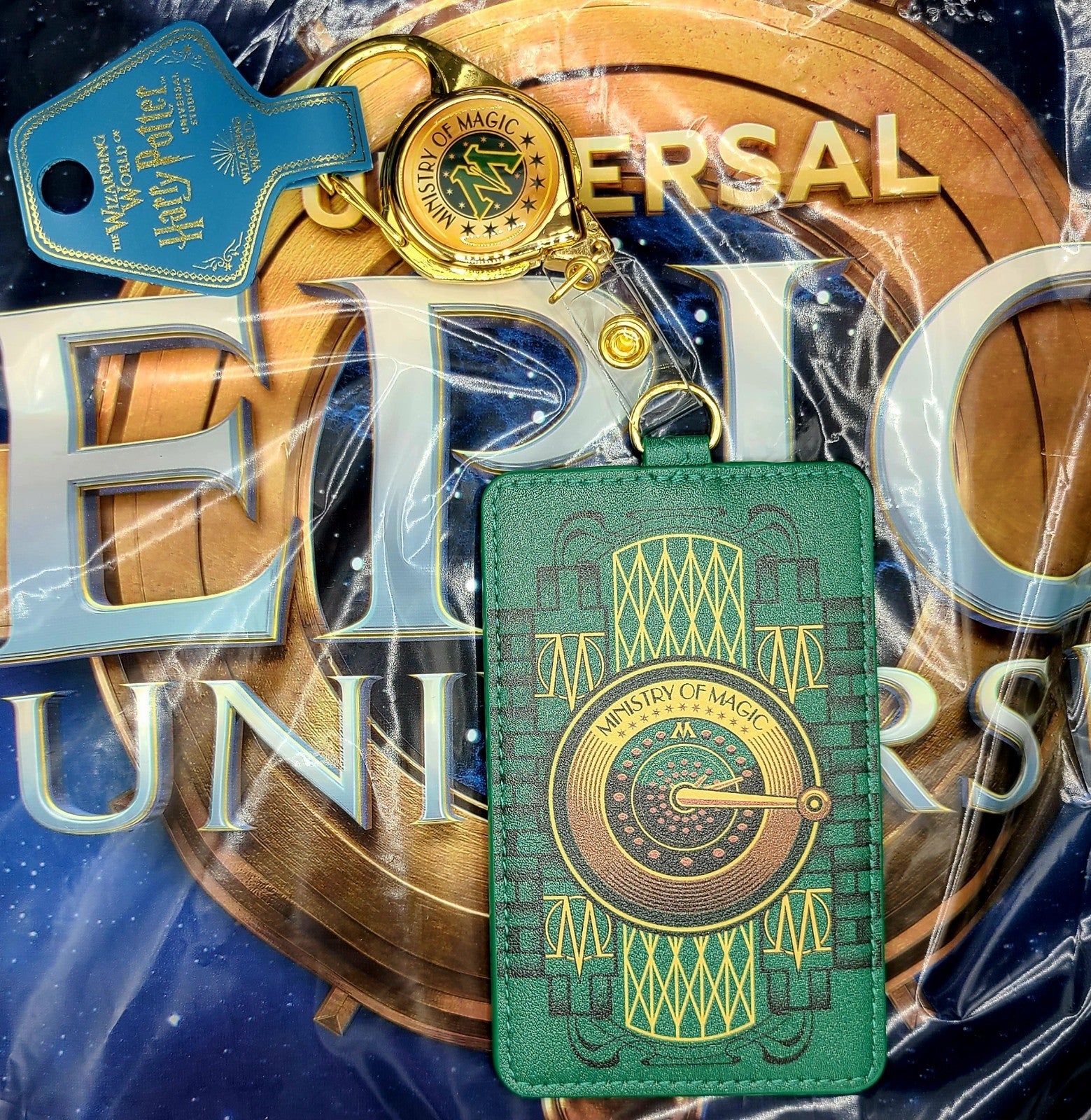 EPIC Universe Harry Potter Ministry of Magic Badge Reel Tag Universal Studios