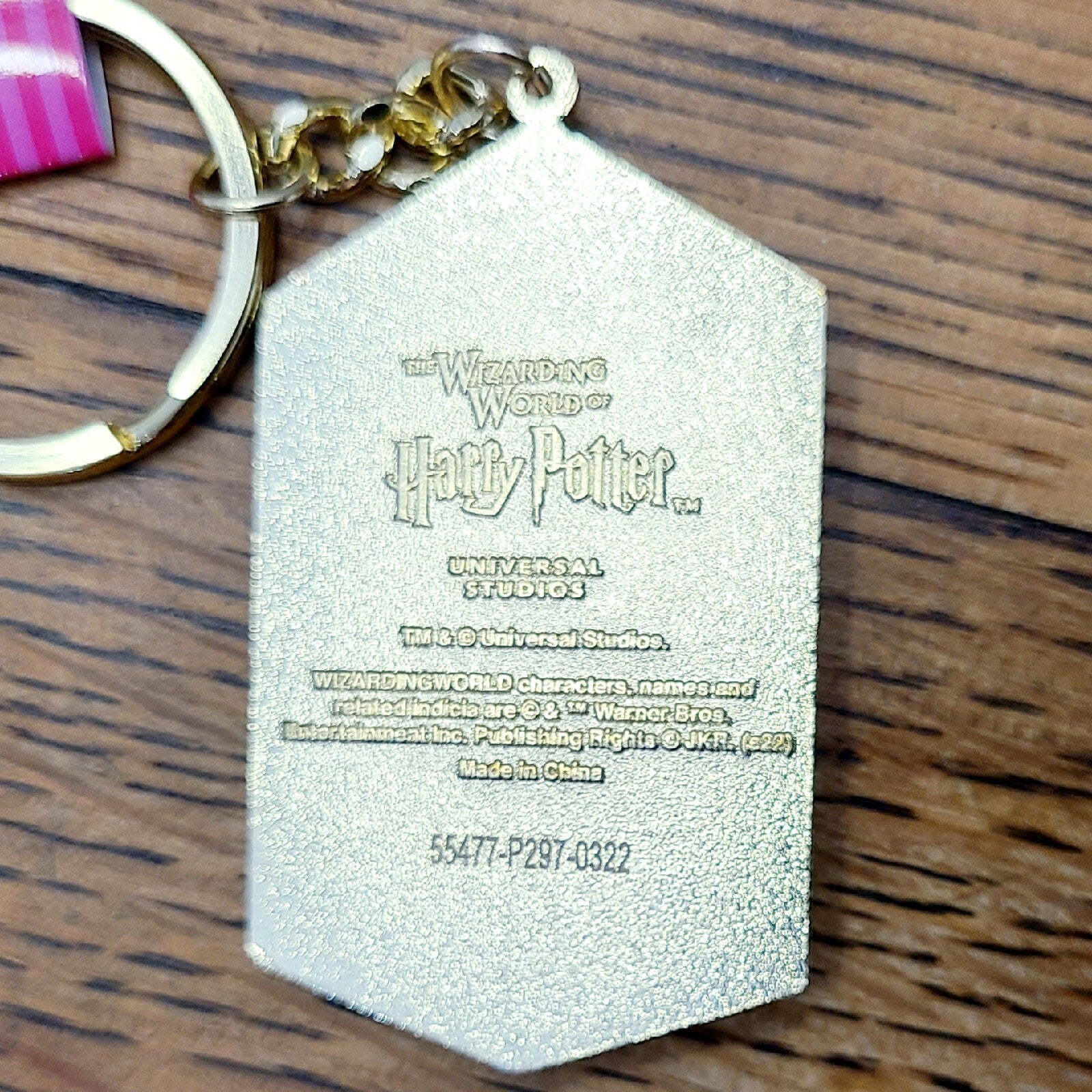 KEYCHAIN Universal Studios Honeydukes Harry Potter Bertie Botts Every Beans Box