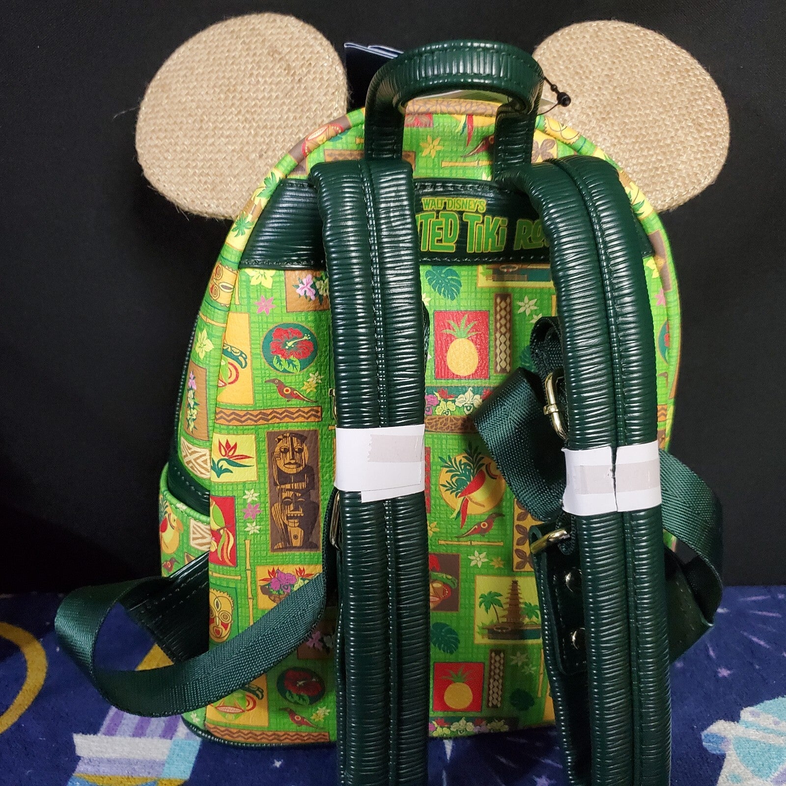 NEW Enchanted Tiki Room Disney Mickey Mouse Main Attraction Loungefly Backpack