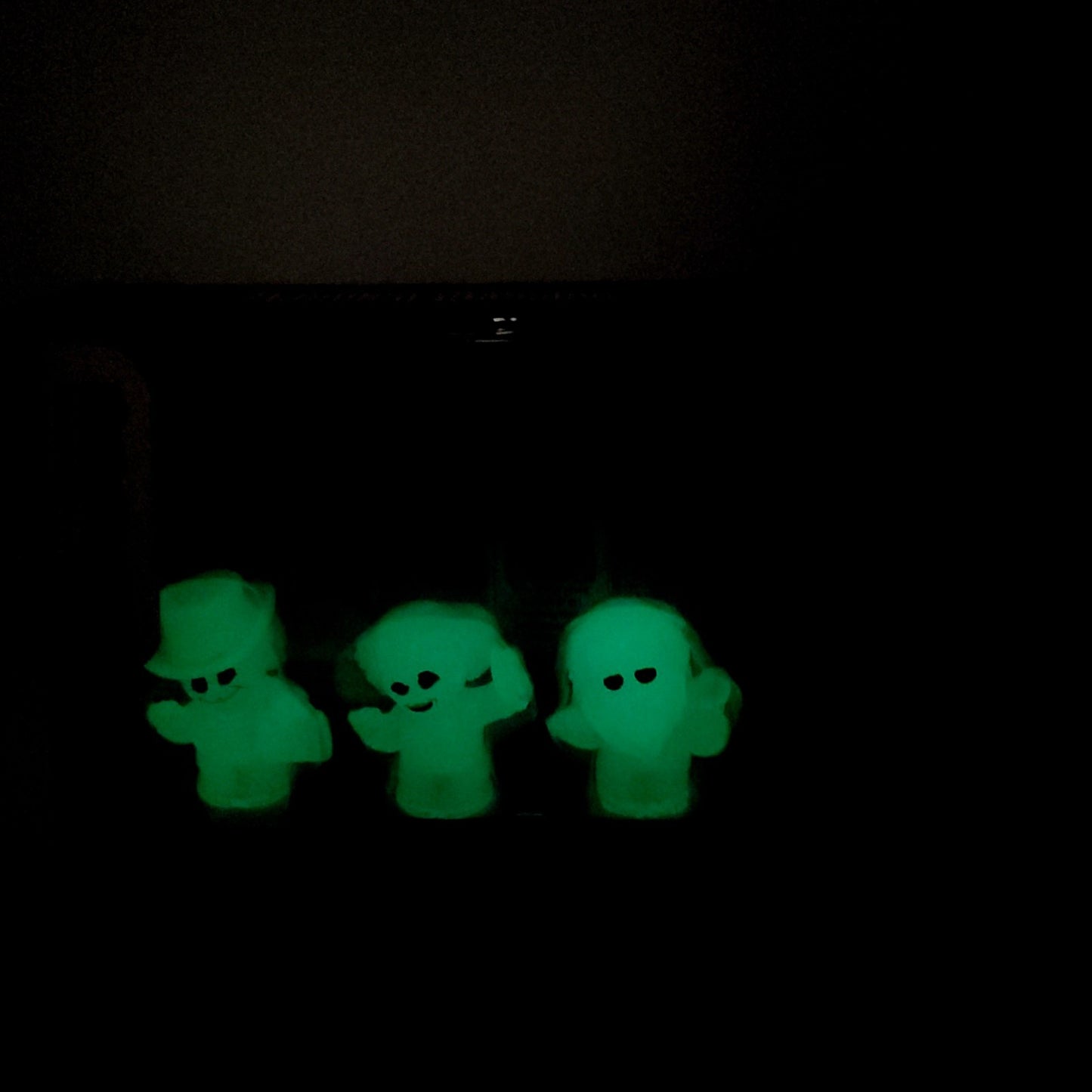 GITD 2026 Disney Park Haunted Mansion Fisher Price Mattel Little People 4 Pc Set