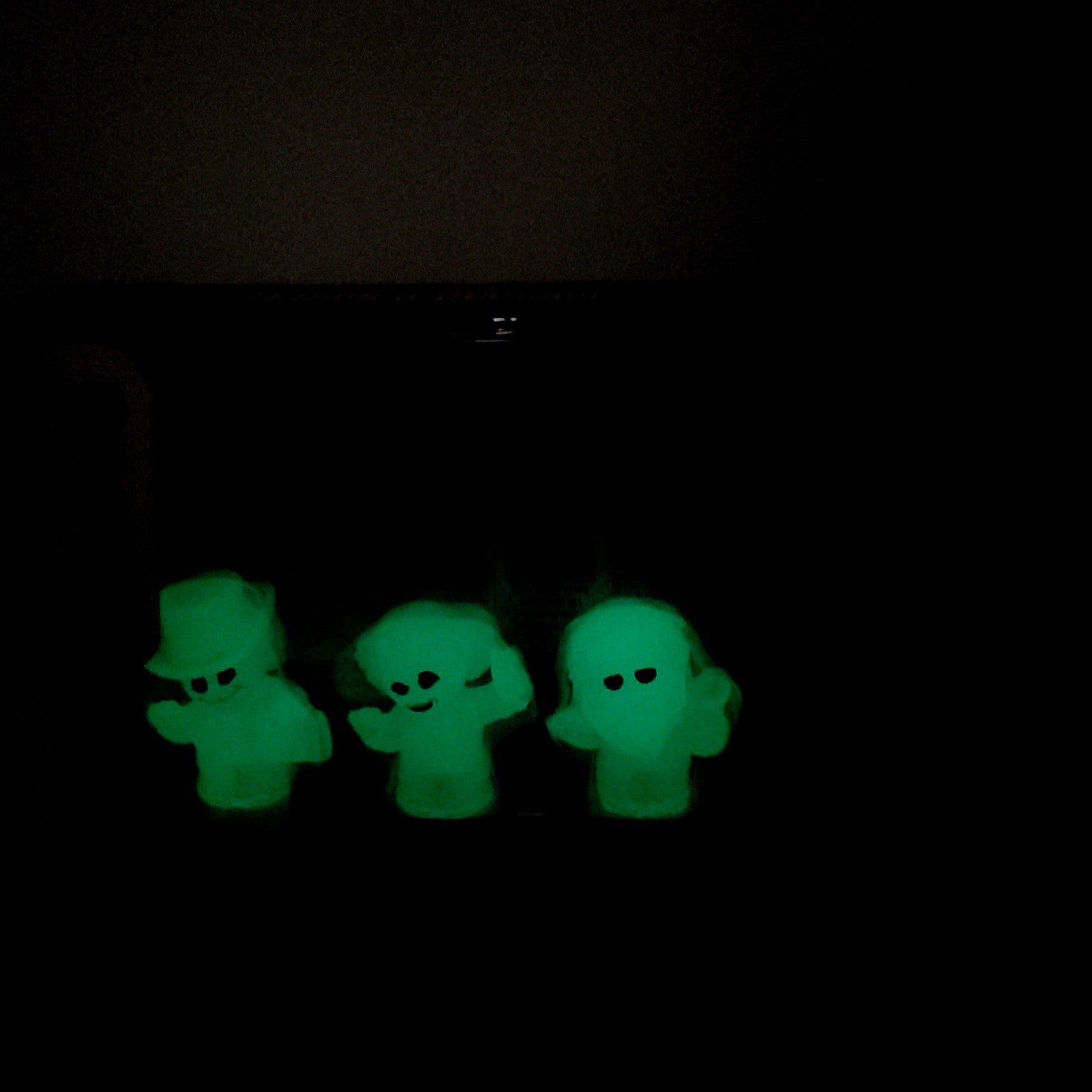 GITD 2026 Disney Park Haunted Mansion Fisher Price Mattel Little People 4 Pc Set