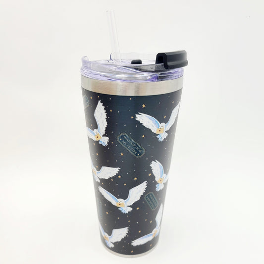2025 Universal Studios Harry Potter Hedwig Owl Waiting For My Letter Tumbler Mug