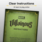Ravensburger Marvel Villainous: Mischief & Malice Strategy Board Game Ages 10+