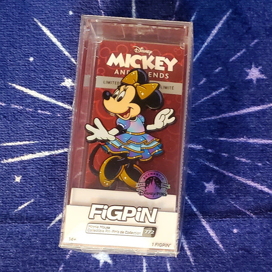 NEW Disney Parks 2022 FIGPIN #772 Minnie Mouse Pin Limited Release LR