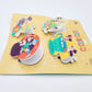 Set of 4 Disney Parks Play In The Park Fridge Magnet Chip Clips Haunted Mansion