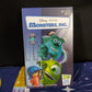 *Monsters Inc. VHS Box & Small Plush Set* Walt Disney World Parks Series 1 NEW