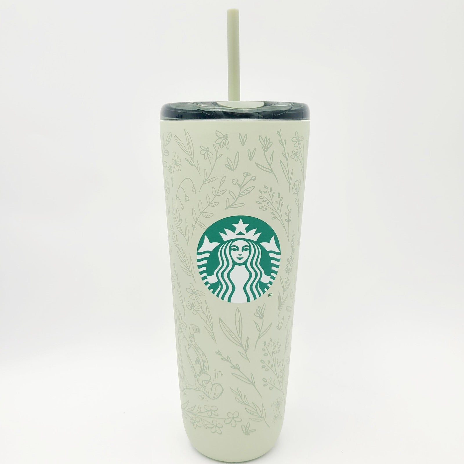 2026 Walt Disney World Parks Starbucks Winnie The Pooh Hot Cold Tumbler W/ Straw
