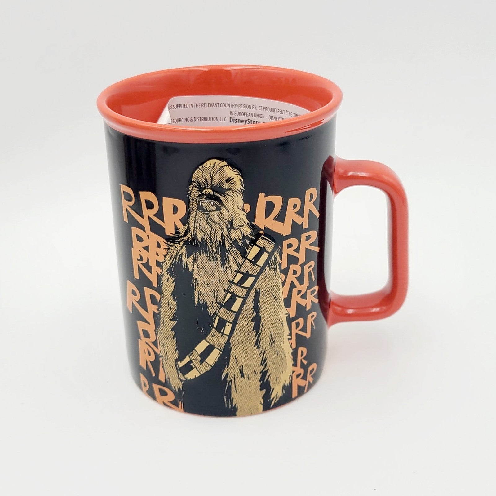 Disney Parks Star Wars Sculpted Chewbacca Coffee Mug Millennium Falcon Chewy NEW