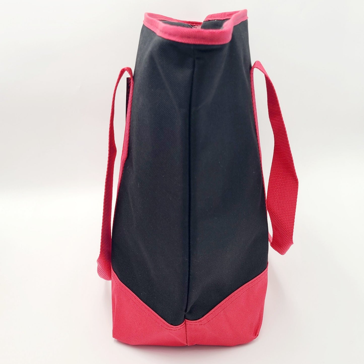 *Set of 2* Trader Joe's Insulated Reusable Shopping Tote Bag 7 Gallon Black Red