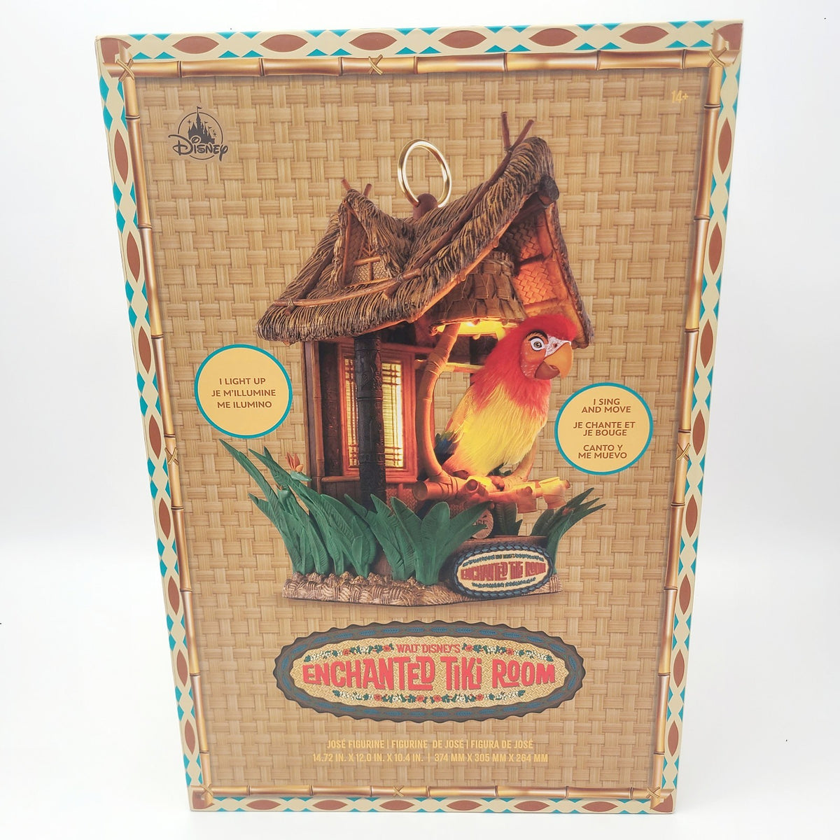 IN HAND 2026 Disney Parks Enchanted Tiki Room Jose Bird Animatronic Figure NEW