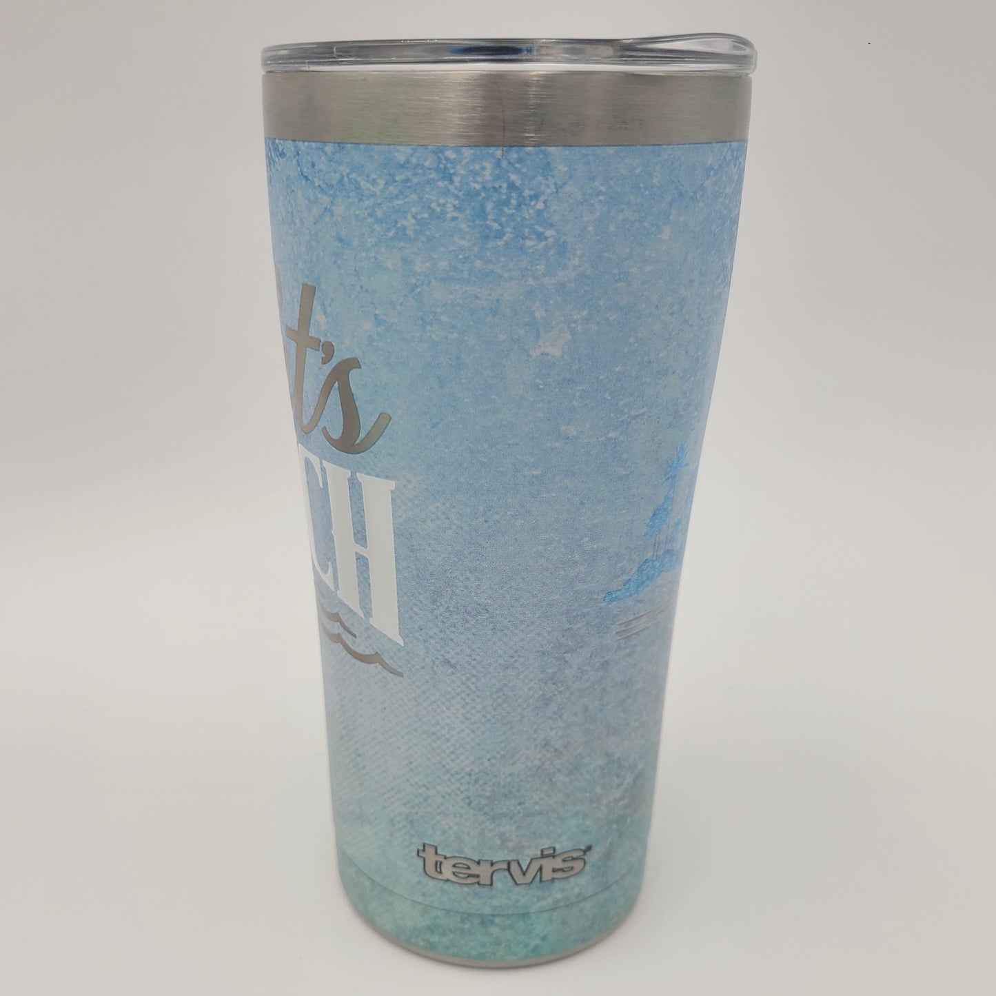 Tervis Margaritaville Landshark Tumbler 20oz Stainless Steel Let's Beach W/ Lid