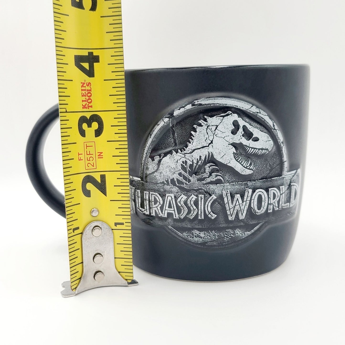 Universal Studios Jurassic World Fallen Kingdom Ceramic Coffee Mug Black Matte