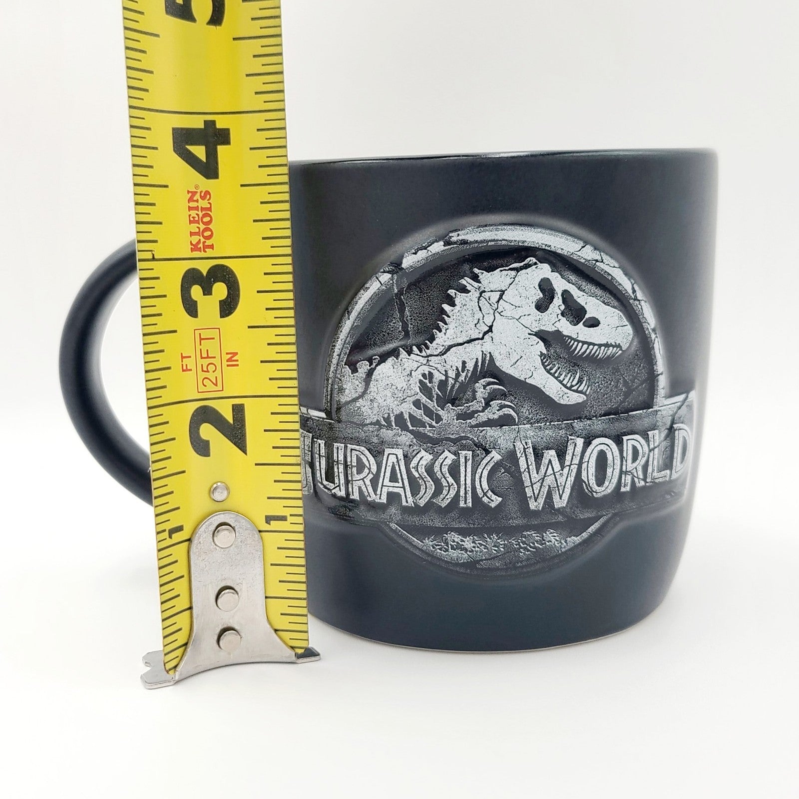 Universal Studios Jurassic World Fallen Kingdom Ceramic Coffee Mug Black Matte