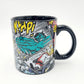 Marvel Comic Panels Ceramic Mug Holds 20 Oz Bulk Iron Man Spiderman Capt America