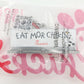 2026 Chick-fil-A Cow Billboard Keychain LIMITED EDITION Eat Mor Chikin Chicken