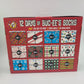 NEW Buc-ee's Christmas Socks 12 Days Gift Box Complete 12prs (6 Crew 6 NoShow)
