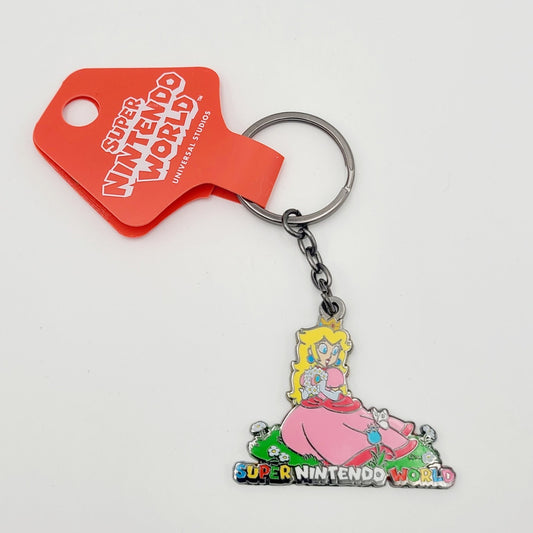 *Princess Peach Keychain* Super Nintendo World Mario Bros Universal Studios EPIC
