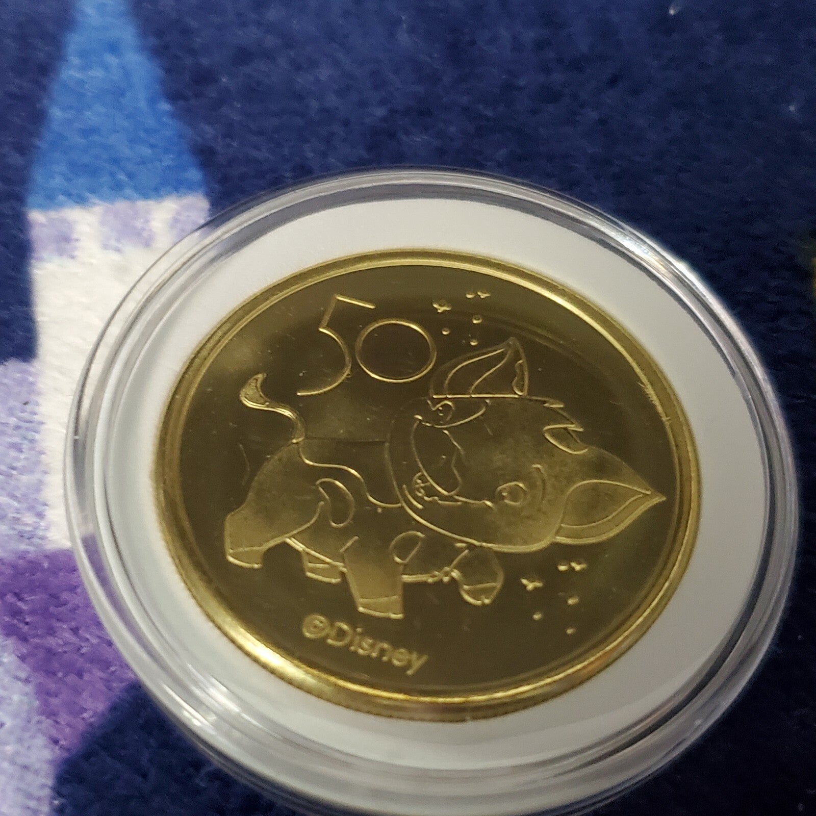 *Pua Pig & Hei Hei* Walt Disney World Park 50th Anniversary Commemorative Coin
