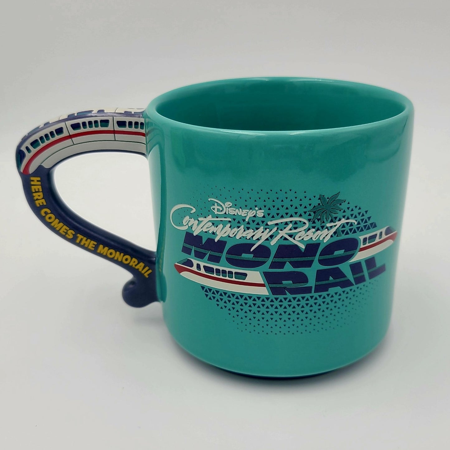 2025 Disney World Parks Contemporary Resort Mickey Mouse Monorail 16 Oz Mug New