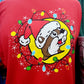 LARGE 2026 Buc-ee's Christmas Tree Shirt BELIEVE Bucees Beaver Reindeer Lights