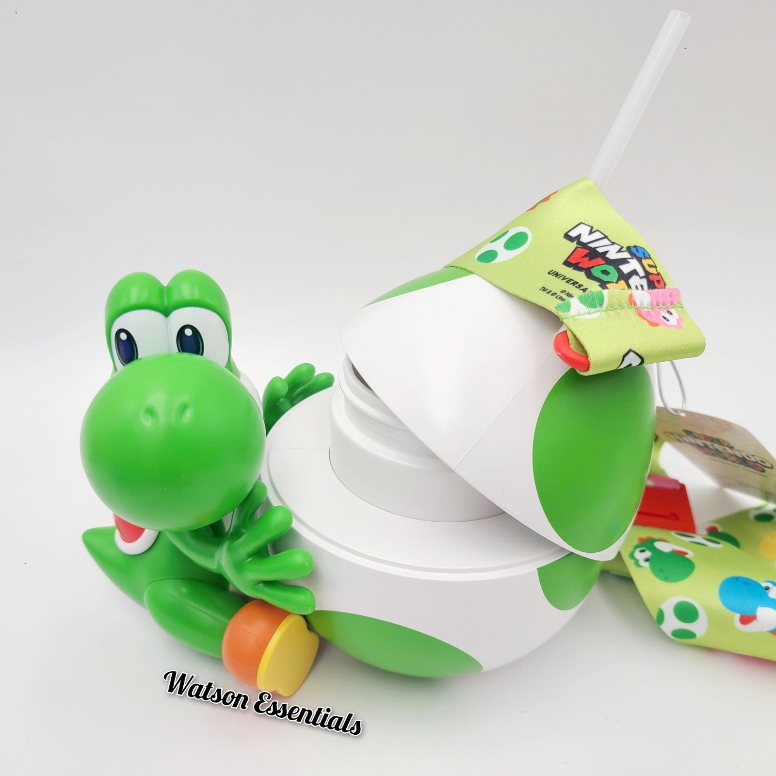 *Yoshi & Egg Sipper* Universal Studios EPIC Fan Fest Super Nintendo World NEW