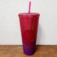 2023 Walt Disney World Parks Cinderella Castle Starbucks Studded 24 oz Tumbler