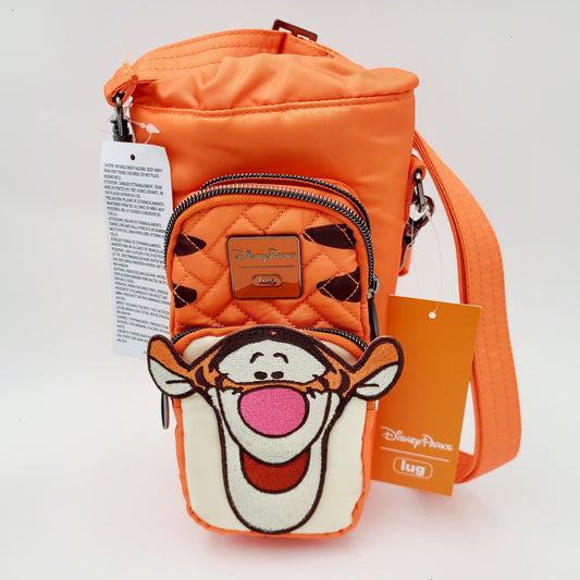 Tigger 2025 Disney Parks Lug Huggie Bag Water Bottle Holder Winnie The Pooh New