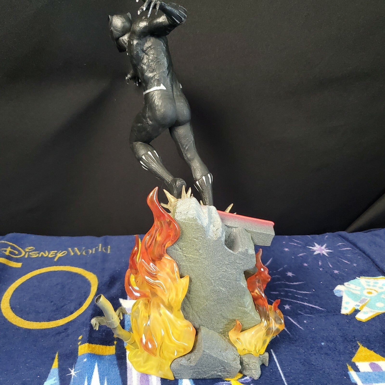 Disney Parks Marvel Black Panther 14" Figure Statue Diamond Select Toys Resin LE