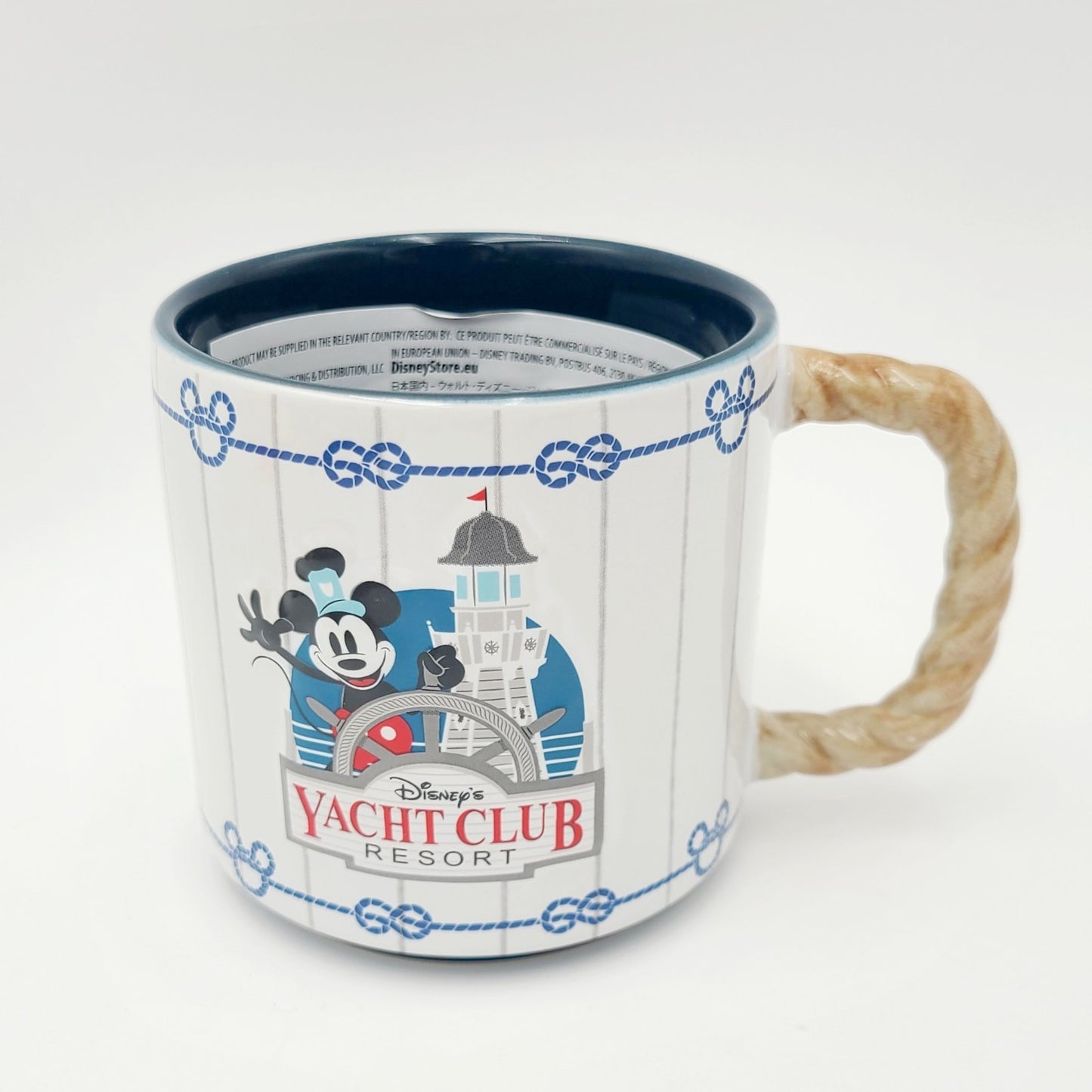 Walt Disney World Parks 2026 Yacht Club Resort Mickey Mouse Lighthouse Mug Cup