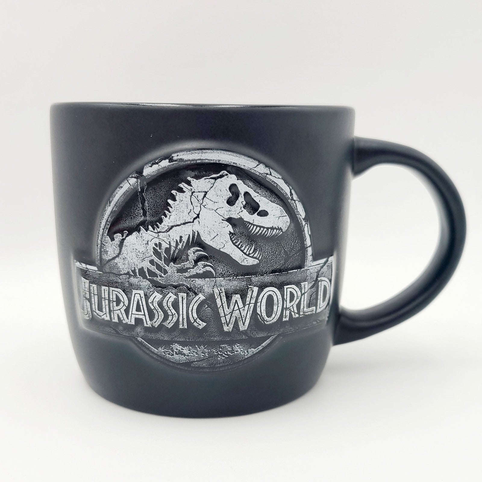 Universal Studios Jurassic World Fallen Kingdom Ceramic Coffee Mug Black Matte