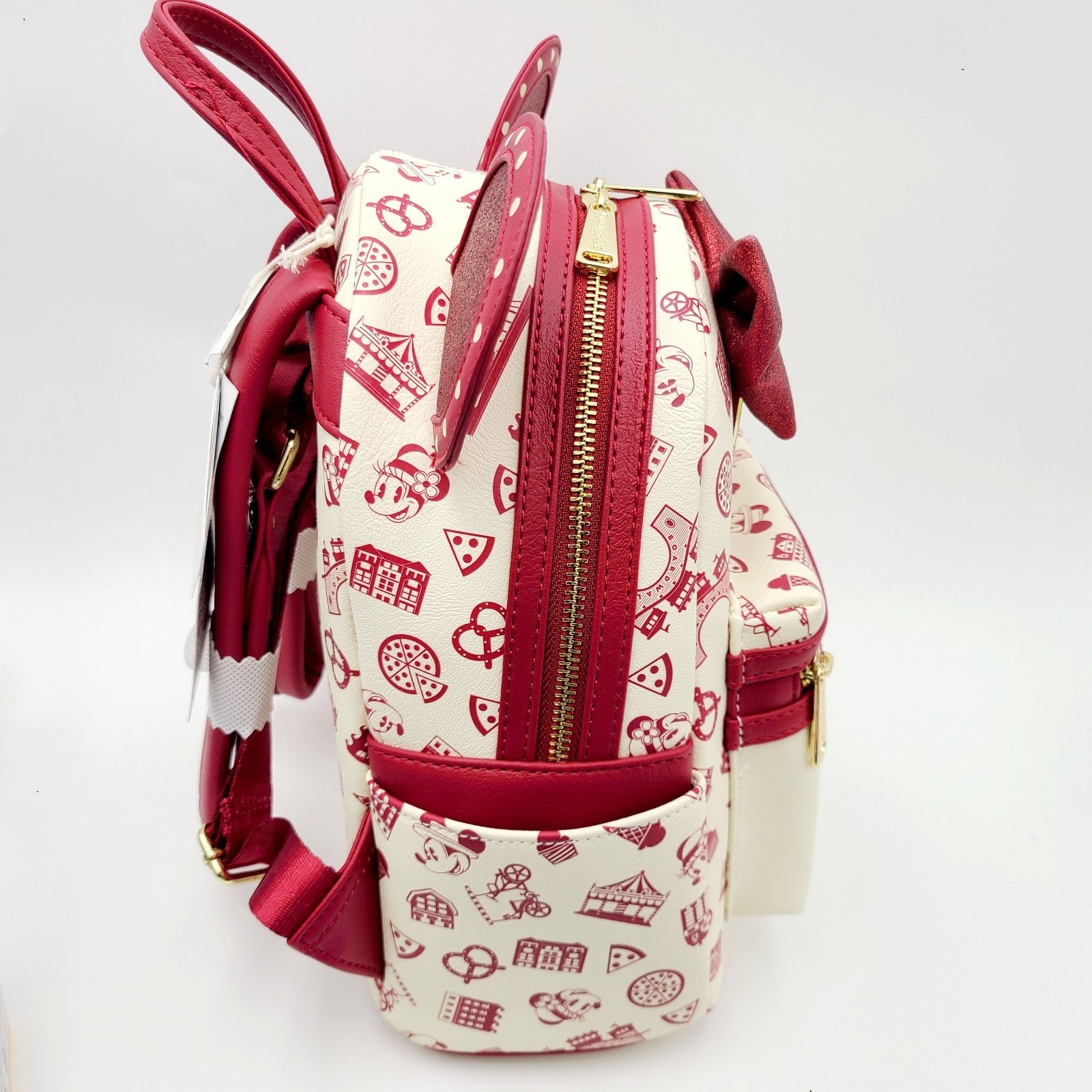 SCENTED Walt Disney World Park Boardwalk Resort Loungefly Backpack Mickey Minnie