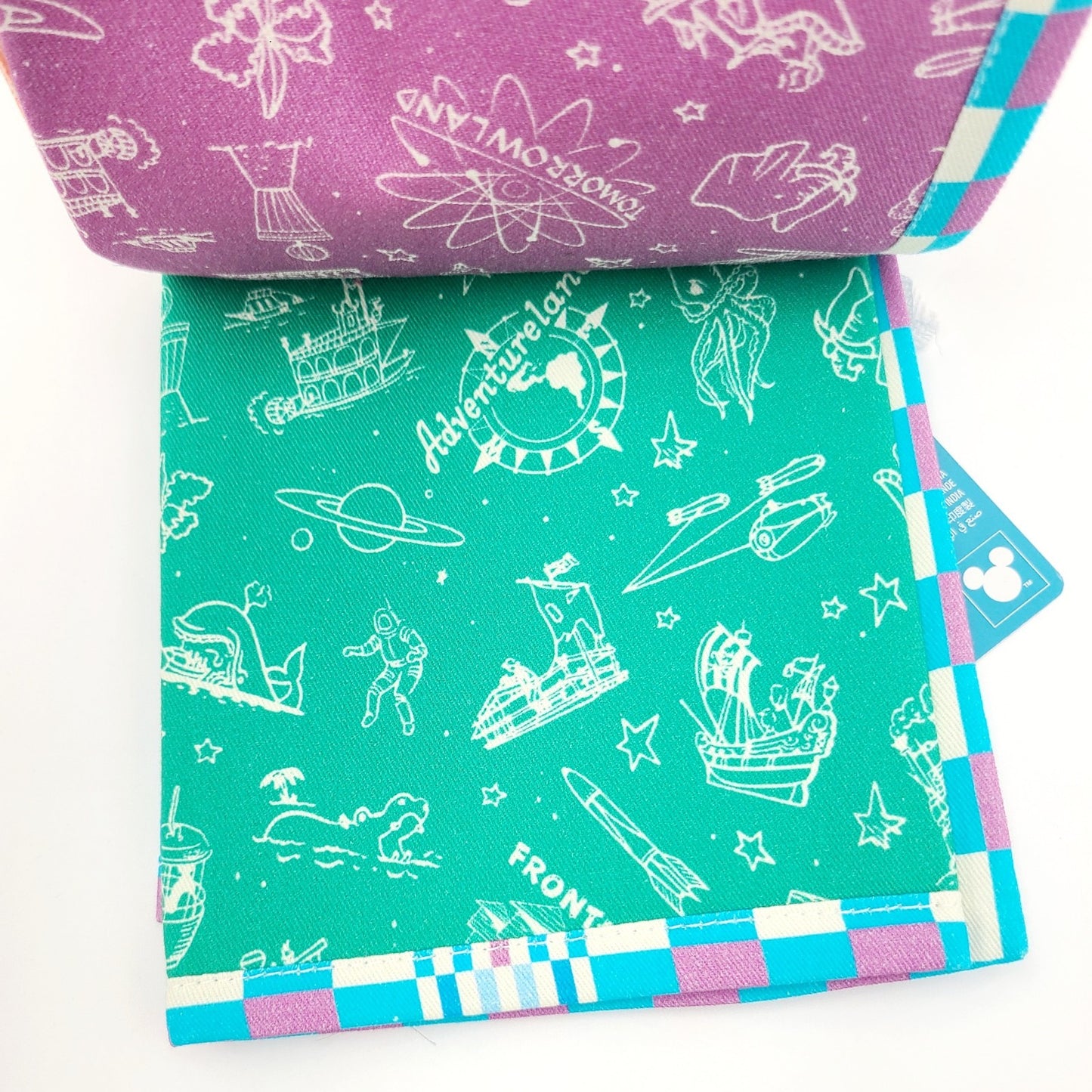 Set of 4 Placemats 2026 Walt Disney World Icons Park Maps Brochures Tomorrowland