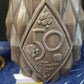 Walt Disney World Polynesian 50th Anniversary Pineapple Serving Set Chip Dip Jar