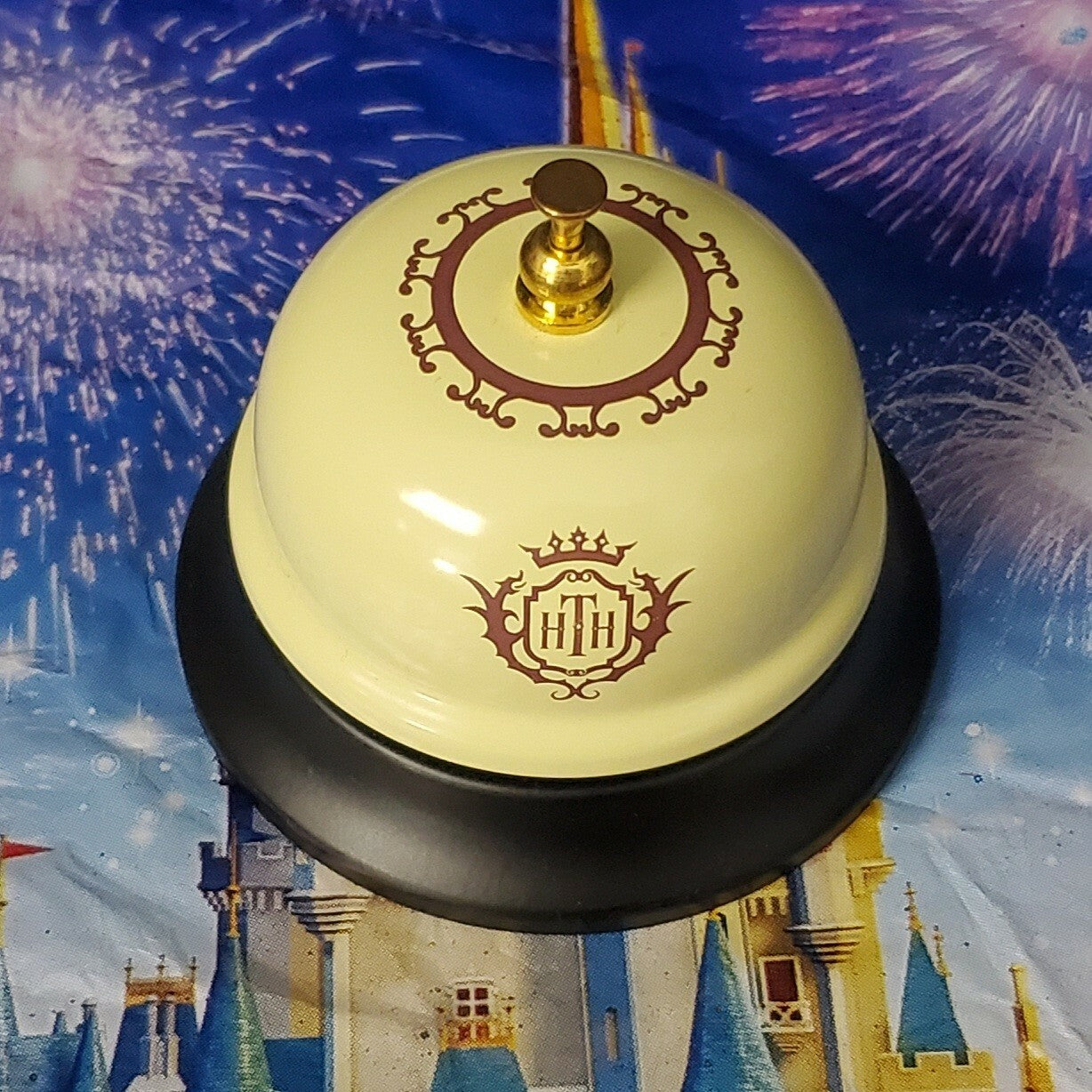 Disney Park Tower Of Terror Hotel Front Desk Bell Hollywood Studio Twilight Zone