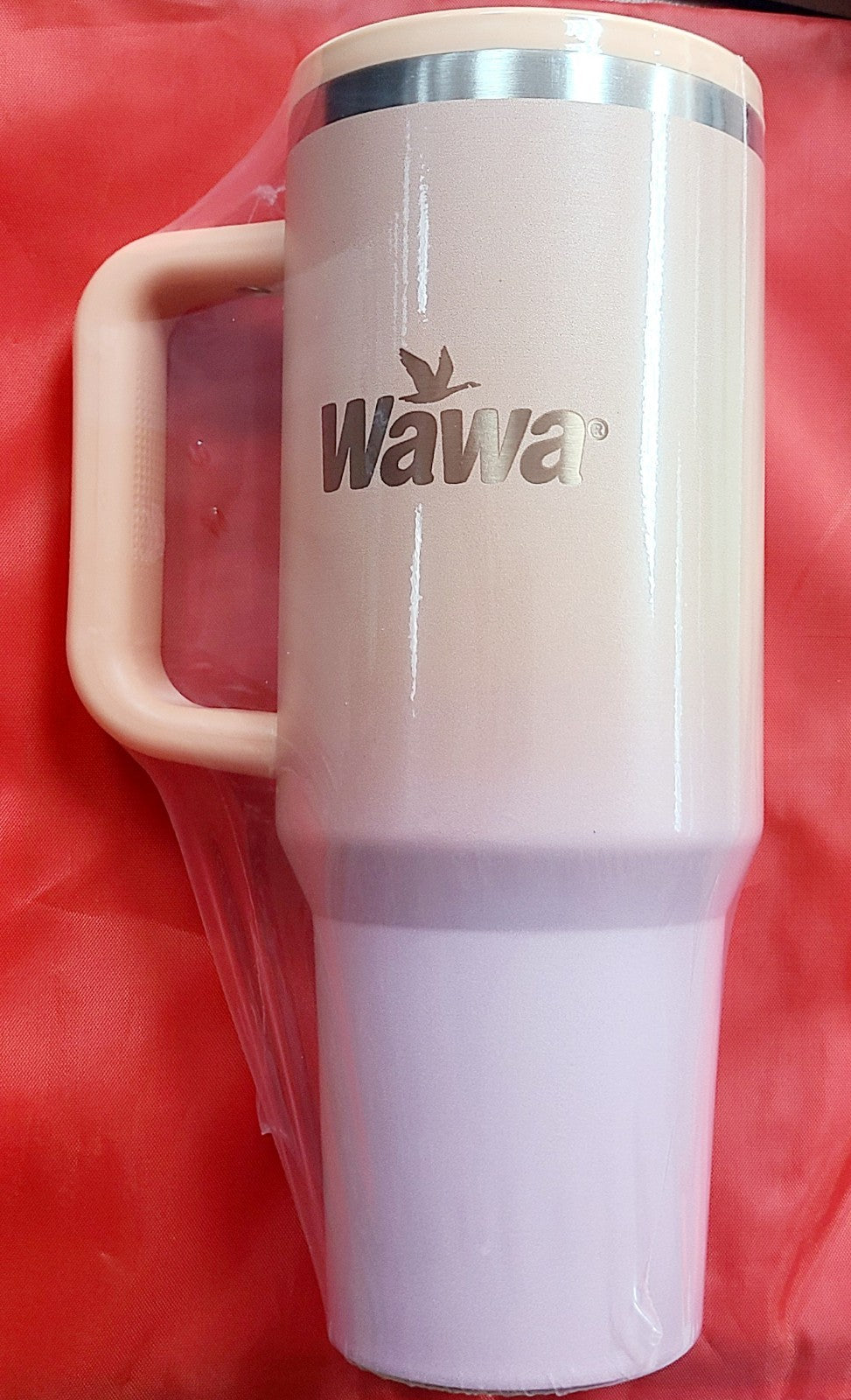 2026 WAWA Peach Light Purple XL Vacuum Tumbler Bottle Mug 40oz  Limited Edition