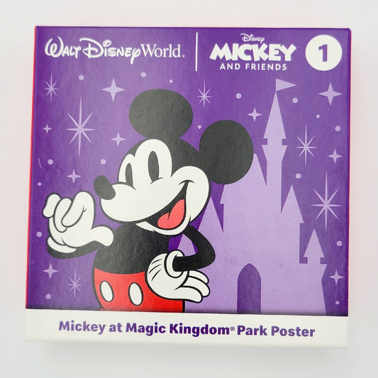 McDonalds Kid's Meal Toy Walt Disney World Mickey #1 Magic Kingdom Park Poster
