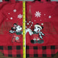 2019 Disney Parks Mickey Mouse & Minnie Christmas Canvas Tote Bag Holiday Gift